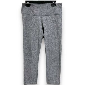 LULULEMON Wunder Under Gray Crop Leggings Size 6